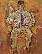 Portrait of Albert Paris von Gutersloh Egon Schiele